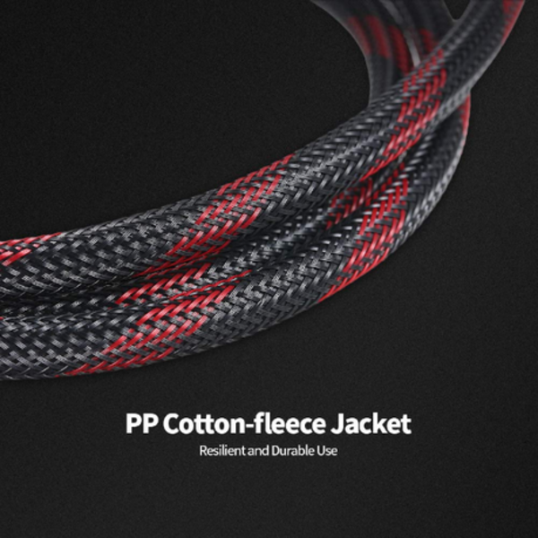High-Speed HDMI To HDMI 1.5M Cable - Red And Black