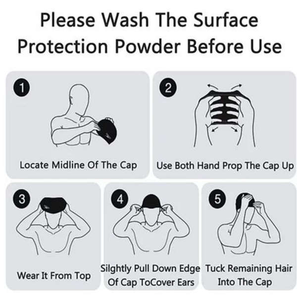 Swimming Cap - Non-Slip, Stretchable