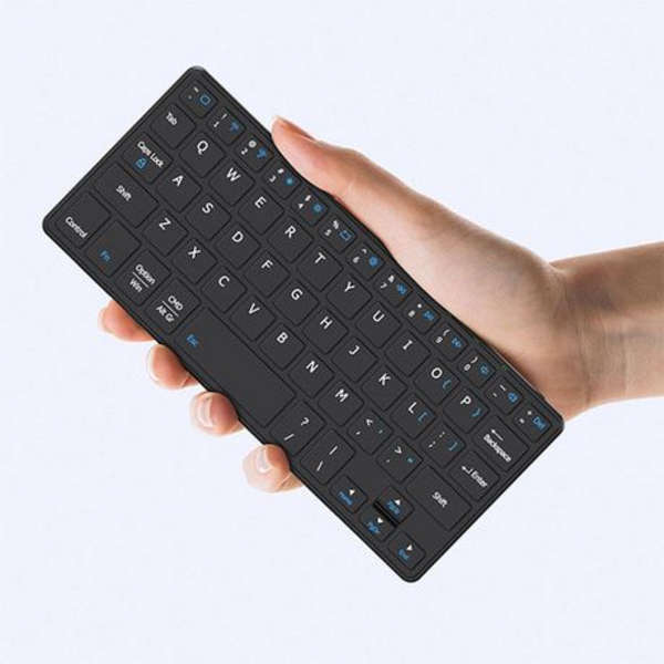 Mini Wireless Keyboard-Black,with USB dongle for laptops,phones,Tablets