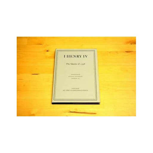 Henry the Fourth Part 1 1598