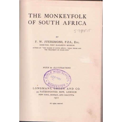 The Monkeyfolk of South Africa