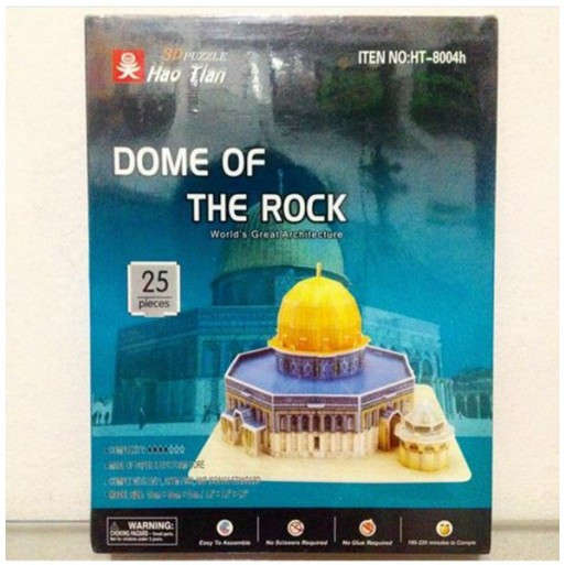 Dome of the Rock 3D Puzzle