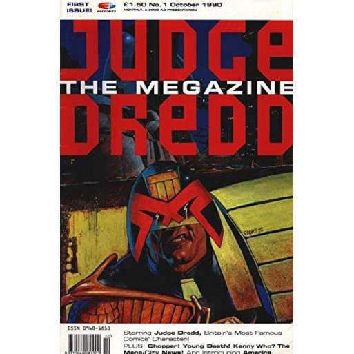 Judge Dredd The Megazine No. 1 October 1990