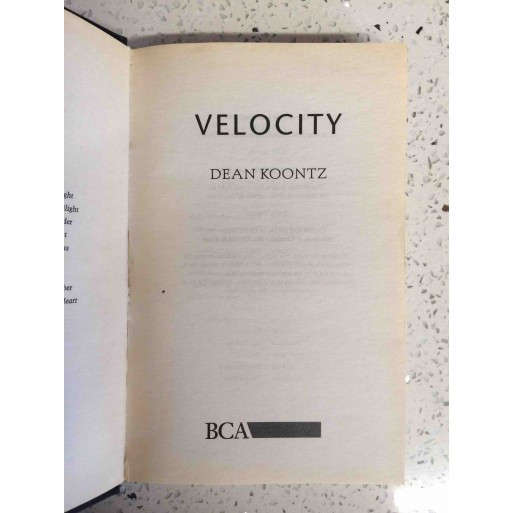 Velocity