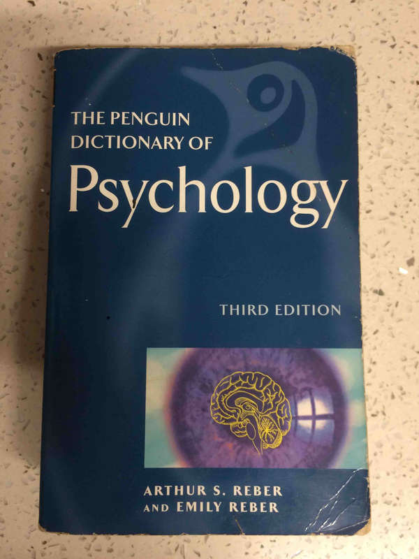 The Penguin Dictionary of Psychology