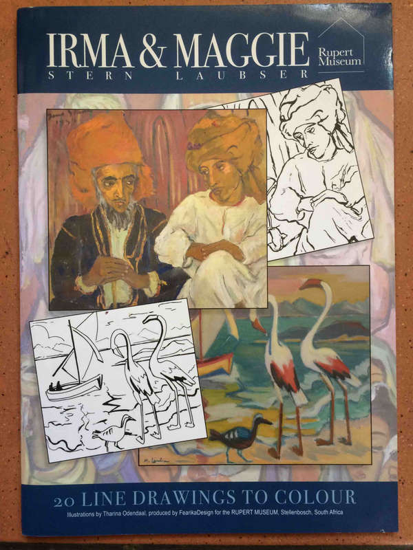 Irma Stern & Maggie Laubscher: 20 Line Drawings to Colour