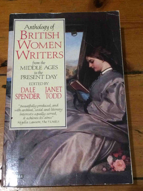 Anthology British Women Writers