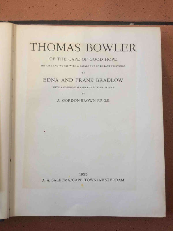 Thomas Bowler of the Cape of Good Hope