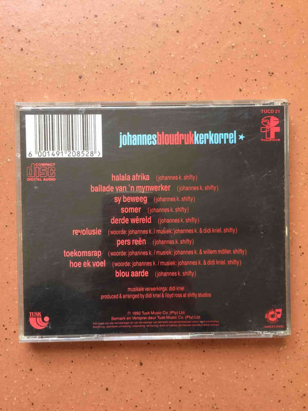 Johannes Kerkorrel - Bloudruk
