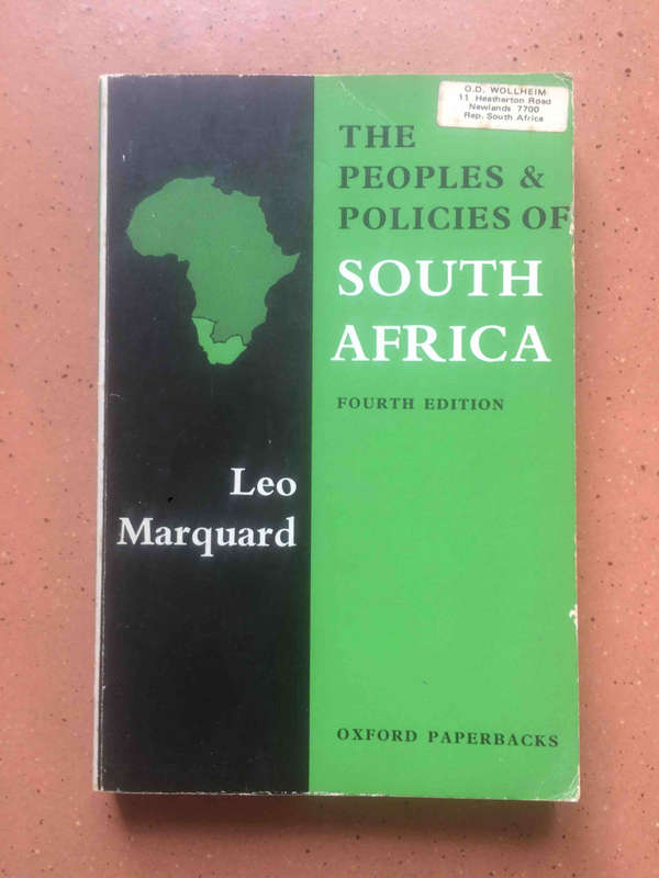 The Peoples & Policies of South Africa