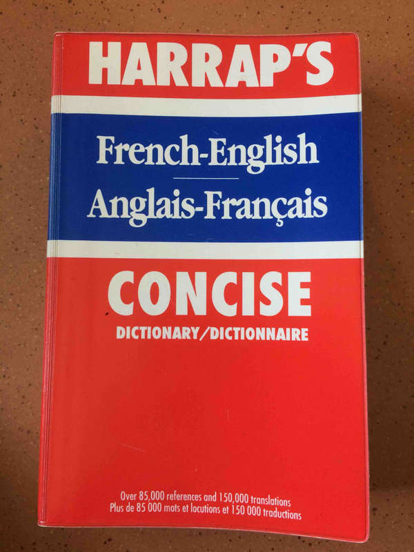 Harrap's French-English Concise Dictionary