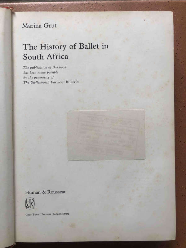 The History of Ballet in South Africa
