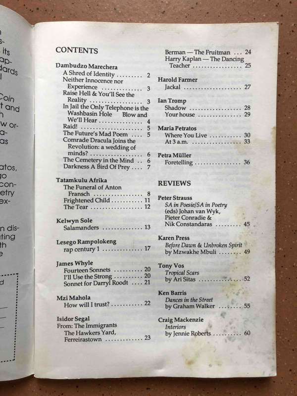 New Coin Poetry Volume 26 Number 1 June 1990