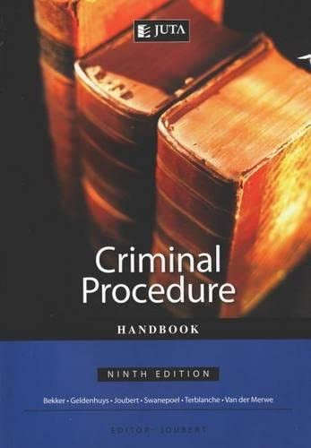 Criminal Procedure Handbook (9th Edition)