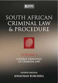 South African Criminal Law & Procedure Volume 1