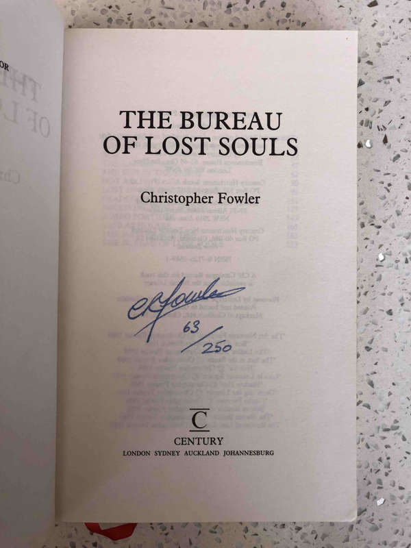 The Bureau of Lost Souls