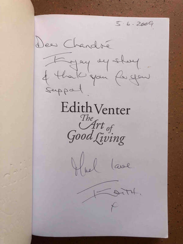 Edith Venter: The Art of Good Living