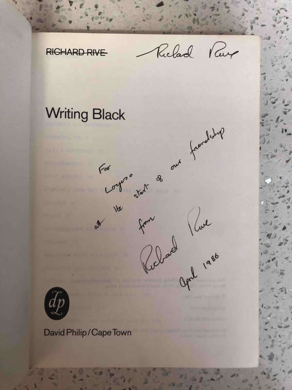 Writing Black
