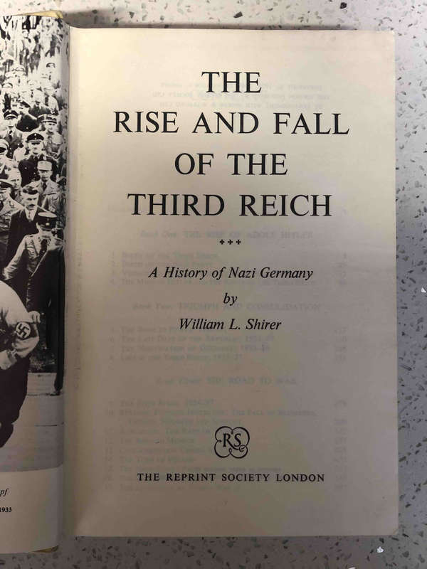 The Rise and Fall of the Third Reich