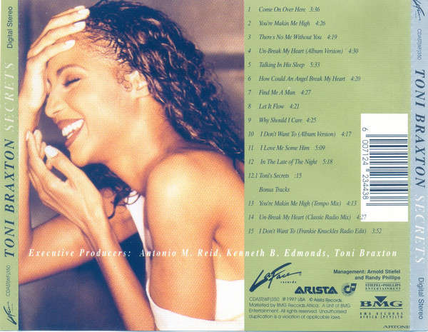 Toni Braxton: Secrets (CD)