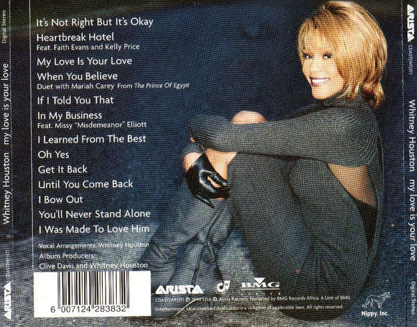 Whitney Houston: My Love is Your Love (CD)