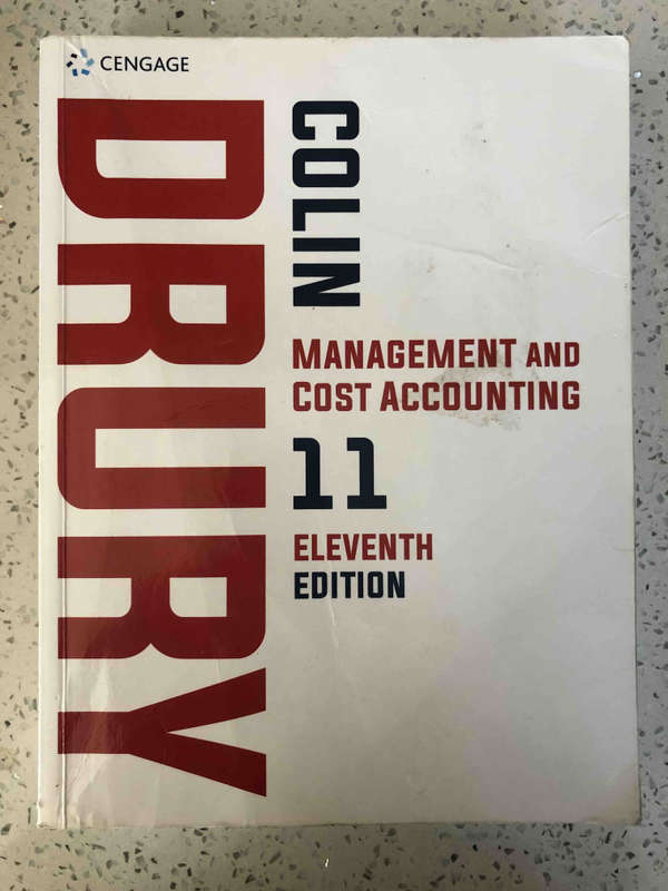 Management and Cost Accounting (11th Ed)