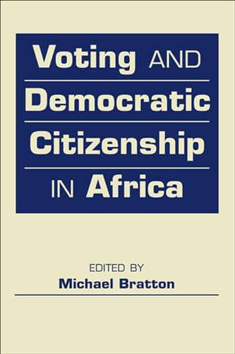 Voting ad Democratic Citizenship in Africa