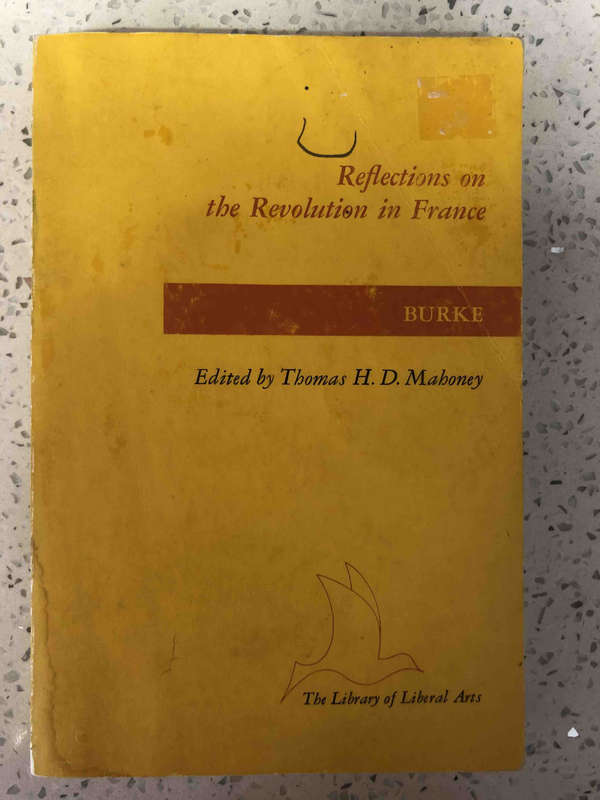 Reflections on the Revolutions in France