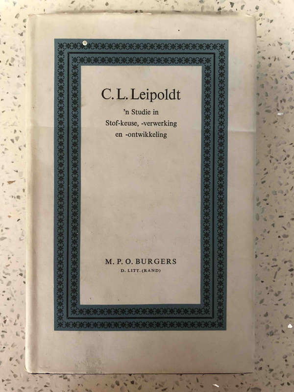 C. L. Leipoldt: 'n Studie