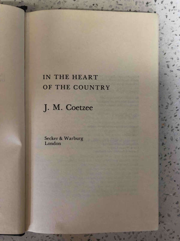 In the Heart of the Country