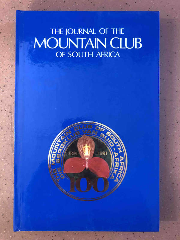 The Journal of the Mountain Club of South Africa No. 94 - 1991