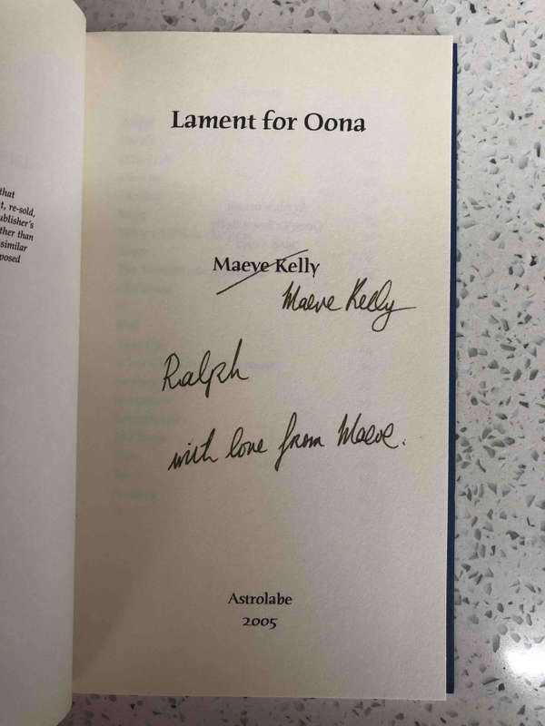 Lament for Oona