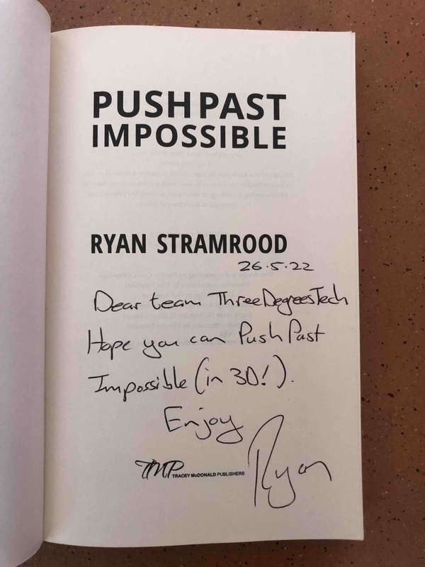 Push Past Impossible (Signed and Dedicated)