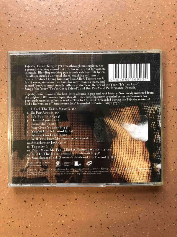 Carole King - Tapestry (CD)