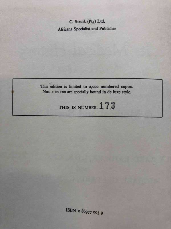 South Africa: Its Medical History 1652-1898: A medical and social study