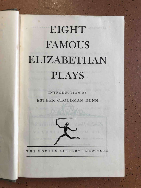 Eight Famous Elizabethan Plays