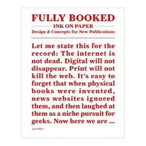 Fully Booked - Ink on Paper: Design and Concepts for New Publications