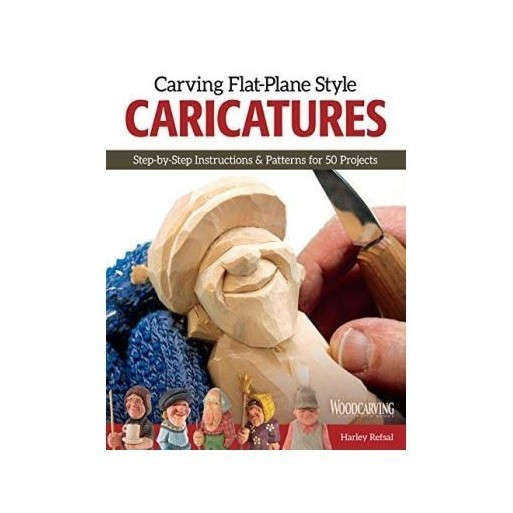 Carving Flat-Plane Style Caricatures