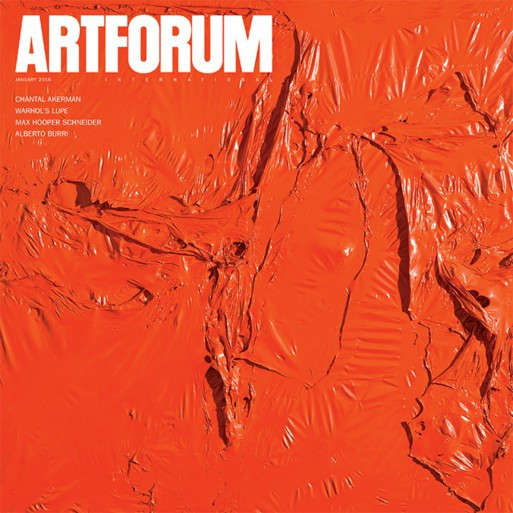 Artforum January 2016 Vol. 54 No. 5