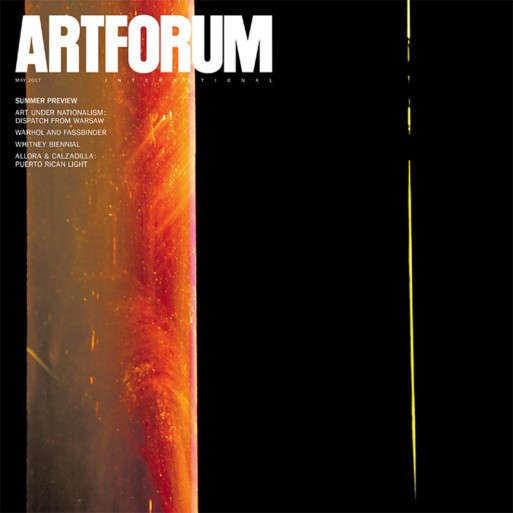 Artforum May 2017 Vol. 55 No. 9
