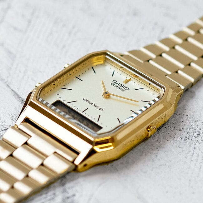 Retro AnaDigi Wrist Watch, AQ230GA-9D