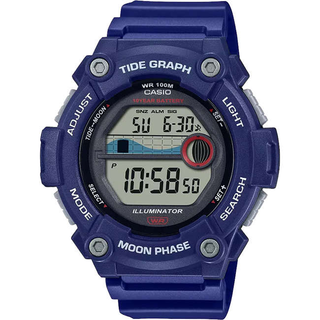 Standard Outgear Men's 100m Digital Marine Wrist Watch, WS-1300H