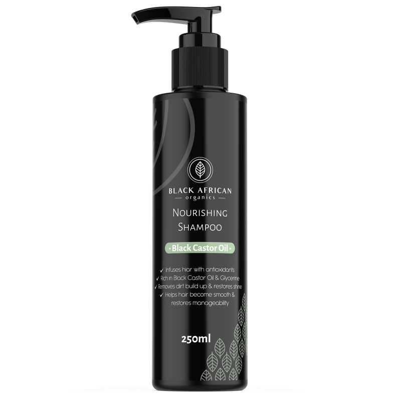 Black Castor Oil + Baicapil Nourishing Shampoo