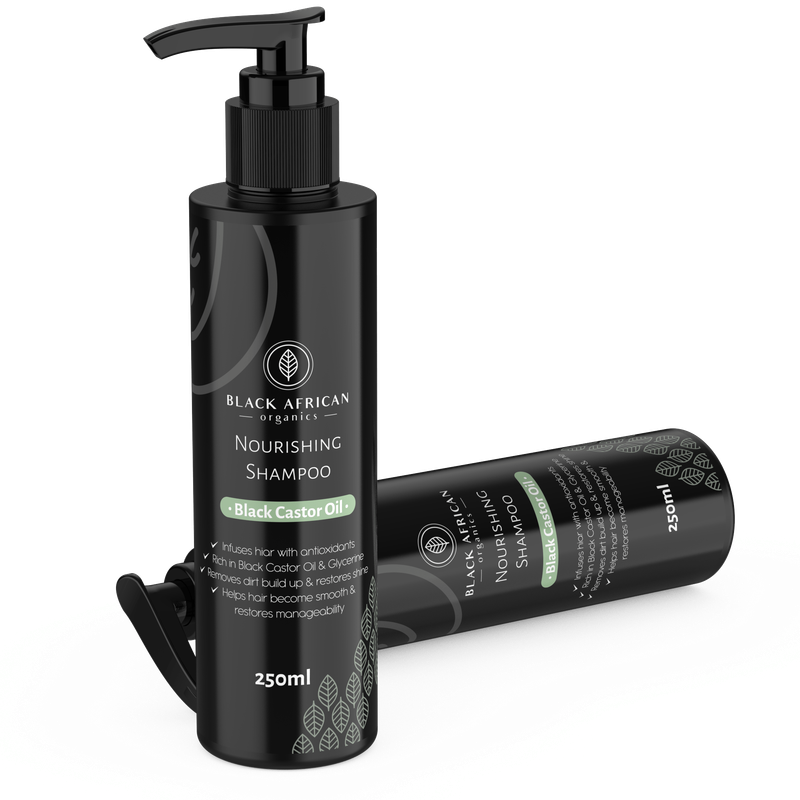 Black Castor Oil + Baicapil Nourishing Shampoo