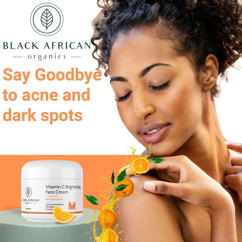 Vitamin C Natural Anti-Breakouts Face Clarifying Cream with Hyaluronic Acid - Bulk Wholesale
