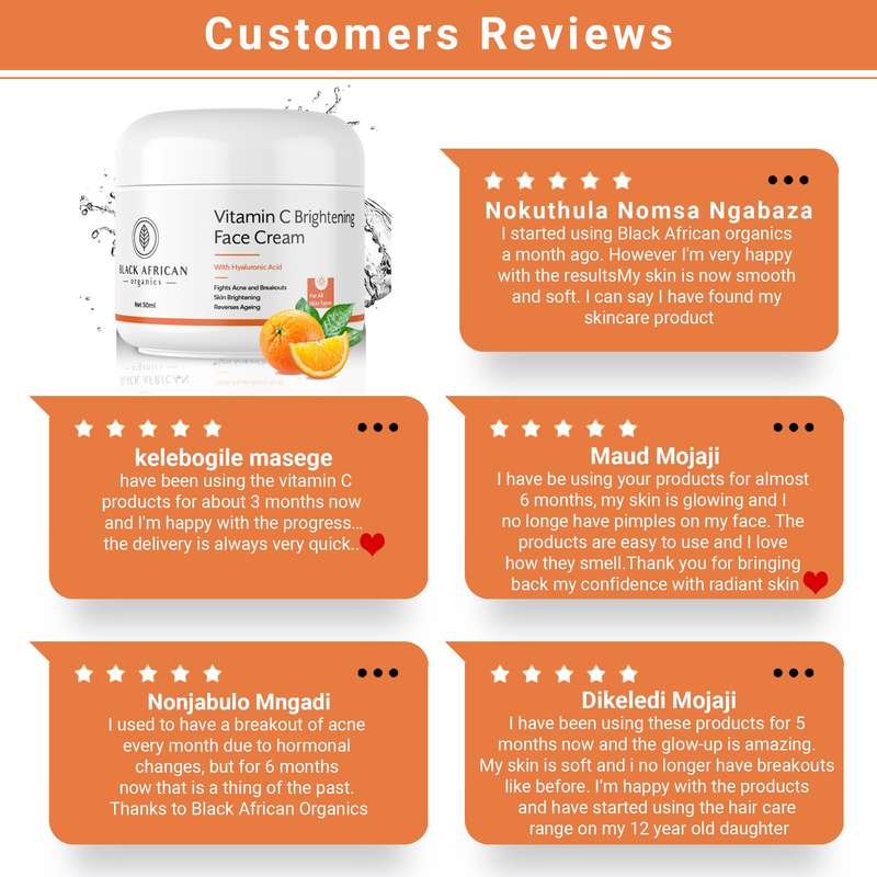 Vitamin C Natural Anti-Breakouts Face Clarifying Cream with Hyaluronic Acid - Bulk Wholesale