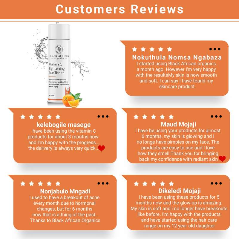 Vitamin C + Hyaluronic Acid Natural Anti-Breakouts Face Clarifying Toner - Bulk Wholesale