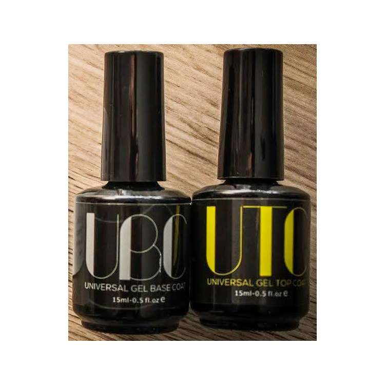 Bluesky / LGC 15ml Universal No-Wipe Top Coat &amp; 15ml Universal Base Coat