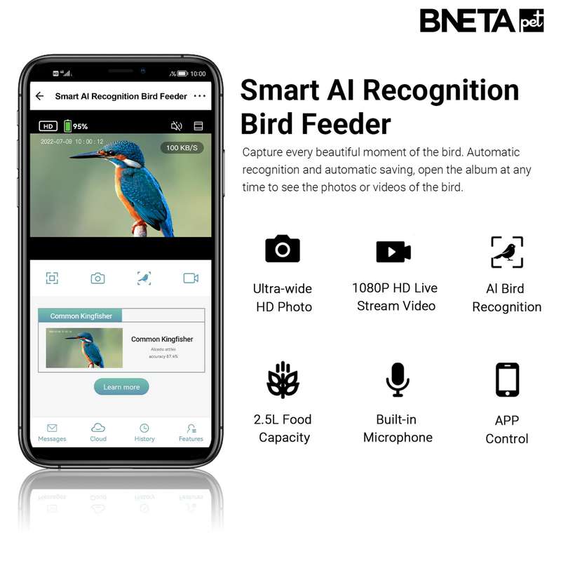 Bnet Pet Birdfeeder BF002