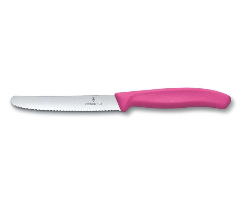 Victorinox Swiss Classic Tomato & Sausage Knife Pink V6.7836.L115